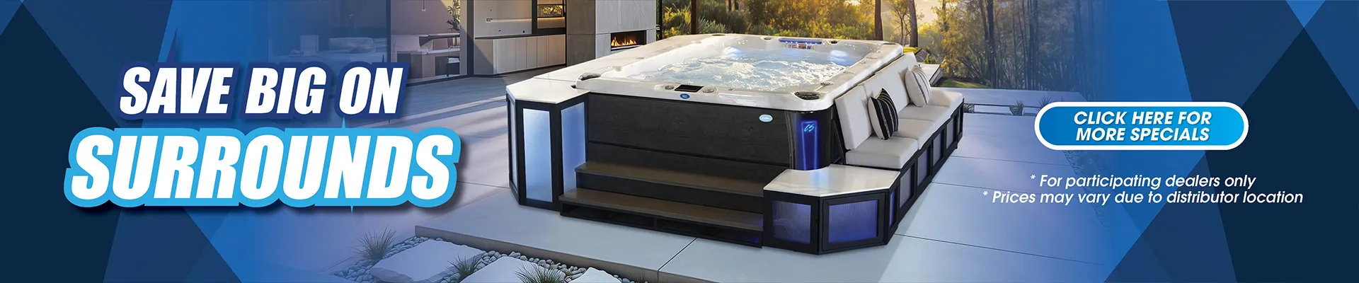 Calspas hot tub being used in a family setting - Sparks
